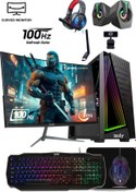 Resim IZOLY N12 Mega Tm I5-3470 16gb 256ssd 1tb Hdd Gt 740 24" Oyuncu Masaüstü Bilgisayarı 