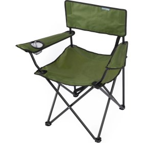 Resim Uniqamp Eco Ergonomik Katlanır Kamp Sandalyesi Haki-Siyah 