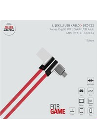 Resim Subzero Sbz-C22 Ltip Type-C Tel.Şarj Data Kab. 1M 
