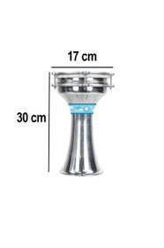 Resim Midex DBK-01BL Çocuklar İçin 1 Numara Alüminyum Darbuka 30x17 CM 