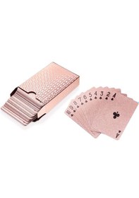 Resim Silver iskambil Kağıdı Pvc Su Geçirmez Oyun Kağıdı cin381slv 