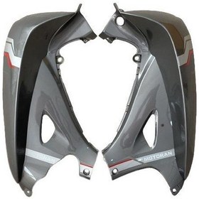 Resim MOTORAN TORRO (TORRO LX) SAĞ SOL İÇ DIŞ DİZLİK TAKIM GRİ 