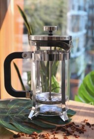 Resim River World 350 Ml'lik French Press Cam Renkli 