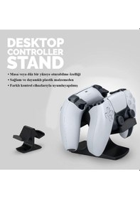 Resim Çift Oyun Kumanda Standı - İkili Stand - Xbox One, Ps5, Ps4, Pc, Steelseries, Steam Evrensel Tasarım 