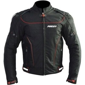 Resim Prosev 186 Hörgüçlü Motosiklet Montu Siyah 
