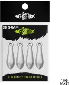 Resim Armut Olta Kurşunu - Dip Kurşunu - 35 Gr 1 Kg 