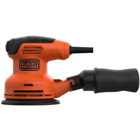 Resim Black+Decker BEW210-QS 125 MM 230 W Eksantrik Zımpara 3 Parça Aksesuar 