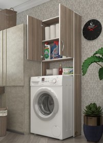 Resim Kenzlife çamaşır makinesi dolabı veronika crd 180*066*20 banyo ofis 