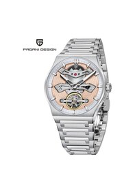 Resim Pagani Design Pd-ys028 42mm 100m Su Geçirmez, İskelet Otomatik Safir Kristal Işıkl Full Çelik Lüks Erkek Kol Saati Bej Diğer 