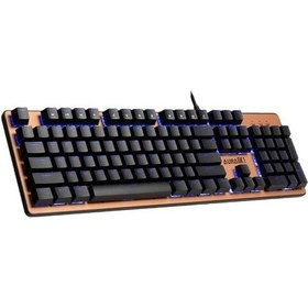 Resim Gamdıas Aura Gk1, Usb Kablolu, İngilizce, Çok Renkli Arka Aydınlatma, Red Mekanik Switch, Bronze Edition, Gaming Klavye 