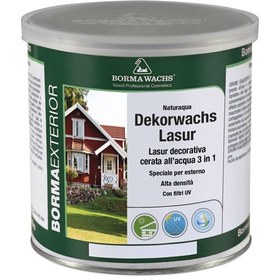 Resim Naturaqua Dekorwachs Lasur 3in 1 / Su ve Wax Bazlı Ön Korumalı Ahşap Boyası - 2.5lt / Light Pink / Açık Pembe 