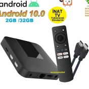 Resim 2GB/32GB Android 10 Tv Box ( Inat Tv Yüklenerek Gönderilecektir ) 
