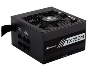 Resim Corsair Tx750M Cp-9020131,750W, 80+ Gold 12Cm Fan Yarı Modüler Güç Kaynağı 