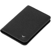 Resim Siyah Deri Unisex Kredi Kartlık - S1KK00001645-A41 