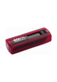 Resim Colop Cep30 Kaşe Kırmızı Kasa Siyah Keçe - 18 x 47 MM 