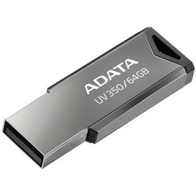 Resim Adata Pen Drive Adata Au350 64gb 3.2 Silver Flash Bellek 