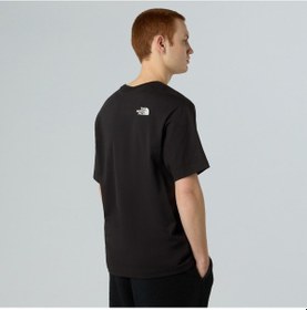 Resim The North Face Unisex Icon Mountain Relaxed Tişört Nf0a8eu7jk31 Siyah 