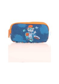 Resim Kaukko Kids 3 Bölmeli Kalem Çantası Fast Brooklyn Mavi L8171 