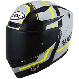 Resim Suomy Track-1 Kask Nınety Seven Grey-yellow 
