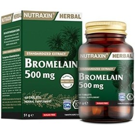 Resim Nutraxin Bromelain 60 Kapsül 