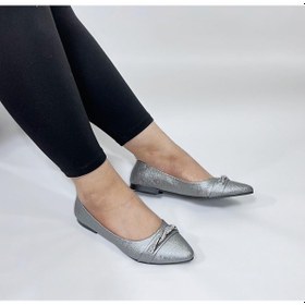 Resim Fiyra 4006 Platin Örgü Taşlı Şık Düğünlük Günlük Bayan Babet 001 