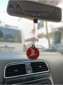 Resim Sticker Works Türk Hava Yolları Dikiz Ayna Süsü 