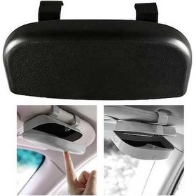 Resim Dancemonkey Cbtx Gözlük Tutucu Araba Güneşlik Kılıfı - Siyah 