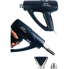 Resim Spech Power Amerikan 3600 Watt Yanmaz Motor Tam Profesyonel Isı Ayarlı Sıcak Hava Tabancası 