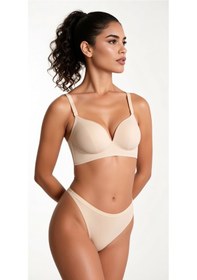 Resim Skin Verse Dolgusuz Balensiz Toparlayıcı Sütyen Ten - Bej 
