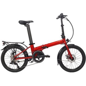Resim Dahon Unio E20 Mekanik Disk Fren 2025 Model Alüminyum Elektrikli Katlanır Bisiklet 
