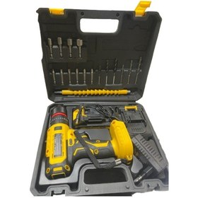 Resim Asr232 Profesyonel 12v Dijital Ekranlı Akülü Vidalama Matkap Seti Darbeli 2 Yıl Garantili 