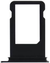 Resim iPhone 7 Plus Uyumlu Sim Tepsisi Sim Kart Yuvası Jet Siyah 