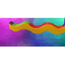 Resim Beynaminder Tırtıl Minder Çok Renkli 200 x 30 x 20 