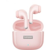 Resim Lenovo Lp40 Mini Kablosuz Kulaklık Bluetooth 5.1 Uzun Pil Ömrü Açık Pembe 