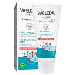 Resim Weleda Çocuklar için Florürlü Doğal Diş Macunu 50 ml - 0-6 Yaş 