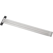 Resim Maiyame Ahşap İşçiliği İçin Hassas Paslanmaz Çelik Delikli Çizim Cetveli - 400mm 