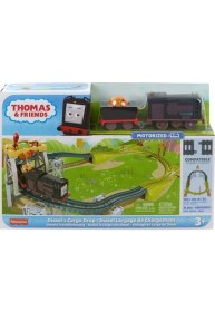 Resim Thomas & Friends Thomas ve Arkadaşları Motorlu Tren Seti Percys Cargo Run HPN58 