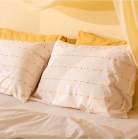 Resim Soft Punto Çift Kişilik Yatak Örtüsü - Renkli - 220x240 Cm 