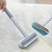Resim 3'ü 1 Arada Detaylı Fleece Rulo, Uzatılabilir Saplı, Çok Yüzeyle Uyumluluk, Ev ve Giyim için Pet Saç ve Toz Temizleyici, Manuel, Elektrik Gerektirmez, Çift Boyutlu Yapışkan Levhalar, Giyim Saç Temizleyici, Temizlik için Rulo, Ergonomik Tutuş, Verimli Temizlik Başlığı 