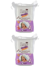 Resim LUX Lüx Bebek Temizleme Pamuğu 60'lı '' 2 Adet'' (110mmx95mm) 