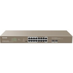 Resim TENDA TEG1118P 16PORT 10/100/1000 POE SWITCH 