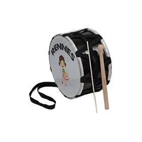 Resim Rennes DVL-32BRW Örf Aletleri Özel Tasarım Çocuk Davulu 30 CM 