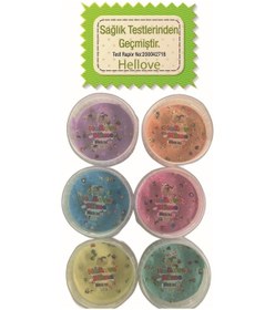 Resim Hayvan Figürlü Slime Ele Yapışmayan 3 Lü Slaym Pofuduk Sılaym Oyun Jeli 