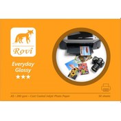 Resim Canon HP Epson Uyumlu 15X21 A5 200 G Fotoğraf Kağıdı 100 Adet 