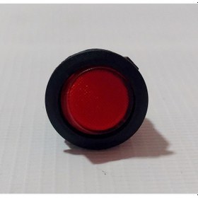 Resim Switch Anahtar Kırmızı Işıklı On-Off Kırmızı 