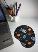 Resim Cartoon Space Bilek Destekli Mouse Pad 