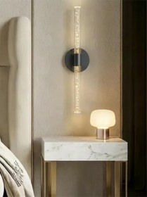 Resim Bhbackhome Bubbleflux Large Şık Tasarım Modern Ledli Aplik 51 Cm Siyah Elektrikli Siyah 