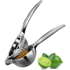 Resim Storemax Paslanmaz Çelik Limon Sıkacağı – Portakal, Narenciye ve Meyve Sıkacağı – Ergonomik Saplı, Dayanıklı ve Kolay Temizlenebilir 