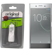 Resim Case Man Sony Xperia XZ Premium Araç Şarj Cihazı Hızlı Şarj Özellikli Adaptör 