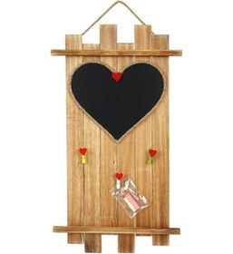 Resim Kalp Kara Tahta 